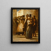 W ulicy - Honoré Daumier — oprawiony obraz na ścianie