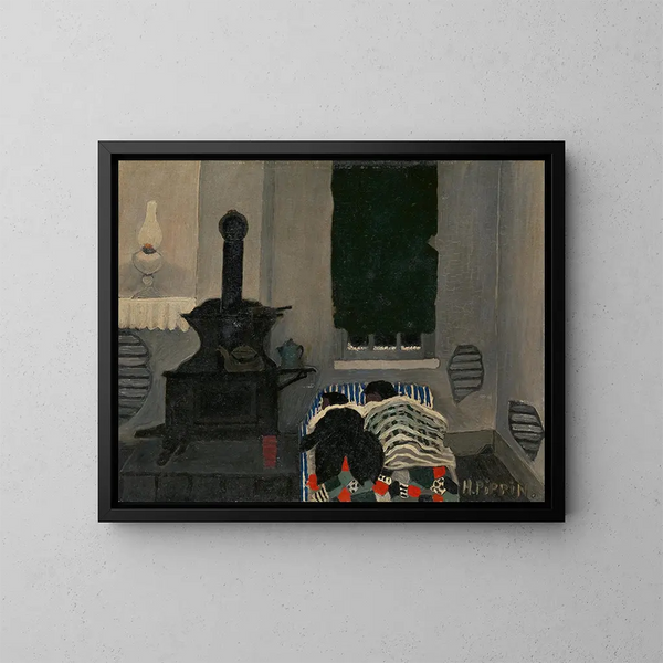Zasypiający - Horace Pippin — oprawiony obraz na ścianie