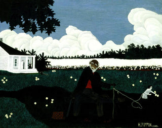 Vieux Joe Noir - Horace Pippin — widok dzieła