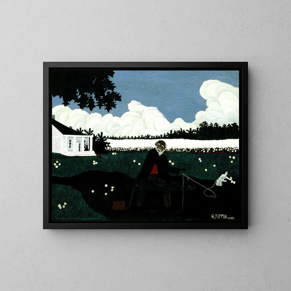 Vieux Joe Noir - Horace Pippin — oprawiony obraz na ścianie