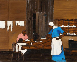 L'heure du souper - Horace Pippin — widok dzieła