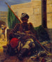 Un Bashi-Bazouk - Horace Vernet — widok dzieła