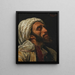Portret mężczyzny arabskiego - Horace Vernet — oprawiony obraz na ścianie