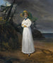 Portret wdowy hrabiny Jean Henri Louis Greffulhe i Marie Françoise Célestine de Vintimille du Luc, późniejszej hrabiny Philippe'a Paula de Ségur, 1787–1862, na tle krajobrazu - Horace Vernet — widok dzieła
