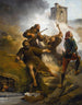 Le siège de Saragosse - Horace Vernet — widok dzieła