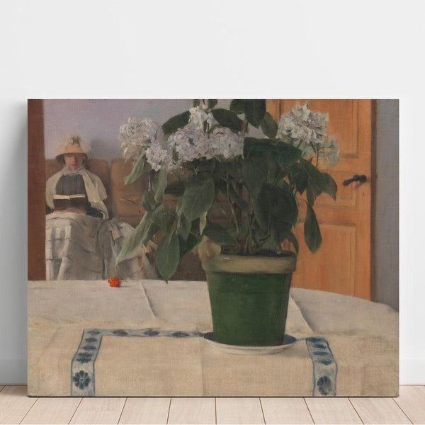 Reprodukcja obrazu Hortensja - Fernand Khnopff