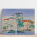 Reprodukcja obrazu hotelu w Cannes - Raoul Dufy
