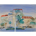 Reprodukcja obrazu hotelu w Cannes - Raoul Dufy