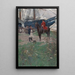 Un quai de plantation en Virginie - Howard Pyle — oprawiony obraz na ścianie