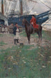 Un quai de plantation en Virginie - Howard Pyle — widok dzieła