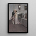 Washington i Nellie Custis - Howard Pyle — oprawiony obraz na ścianie
