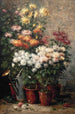 Chryzantemy - Hubert Bellis — widok dzieła