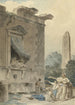 Dames charitables - Hubert Robert — widok dzieła
