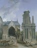 L'Église des Feuillants en démolition - Hubert Robert — widok dzieła