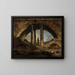 Vue fantaisiste romaine - Hubert Robert — oprawiony obraz na ścianie