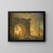 Ruiny rzymskie - Hubert Robert — oprawiony obraz na ścianie