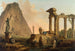 Ruiny rzymskie - Hubert Robert — widok dzieła