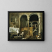 L'Atelier de l'artiste - Hubert Robert — oprawiony obraz na ścianie