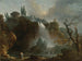 Les Cascades de Tivoli - Hubert Robert — widok dzieła