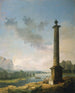 La colonne - Hubert Robert — widok dzieła