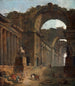 Fontanny - Hubert Robert — widok dzieła