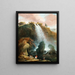 Les cascades de Tivoli avec le Temple de la Sibylle - Hubert Robert — oprawiony obraz na ścianie