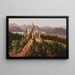 Neuschwanstein - Hubert Sattler — oprawiony obraz na ścianie
