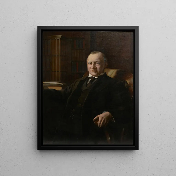 Juge William Butler Hornblower 1851-1914 - Hubert Vos — oprawiony obraz na ścianie