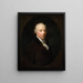 Portret Richarda Lovella Edgewortha 1744-1817 - Hugh Douglas Hamilton — oprawiony obraz na ścianie