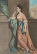 Portret damy - Hugh Douglas Hamilton — widok dzieła