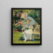 Portret Alice L. Riddle w ogrodzie Phlox - Hugh Henry Breckenridge — oprawiony obraz na ścianie