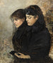 Portret żony i szwagierki artysty - Hugo Birger — widok dzieła