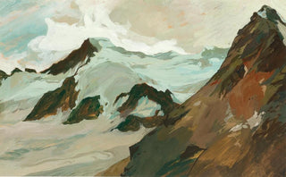 Hugo Hodiener - Snowcovered summit in the high mountains.webp