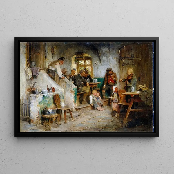 Hugo Kauffmann - Geiger im Wirtshaus.webp