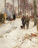 Pause chasse - Hugo Mühlig — widok dzieła
