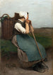 Młoda wieśniaczka - Hugo Salmson — widok dzieła