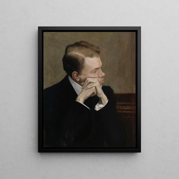Hugo Simberg - The Artist Fahle Basilier.webp
