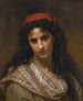 Rzadkie piękno - Hugues Merle — widok dzieła