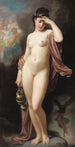Hébé po upadku - Hugues Merle — widok dzieła