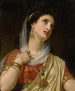La reine Esther - Hugues Merle — widok dzieła