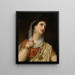 La reine Esther - Hugues Merle — oprawiony obraz na ścianie