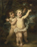 Le papillon - Hugues Merle — widok dzieła