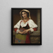 La fille napolitaine - Hugues Merle — oprawiony obraz na ścianie