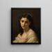 Pensées lointaines - Hugues Merle — oprawiony obraz na ścianie