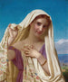Młoda dziewczyna w chuście - Hugues Merle — widok dzieła
