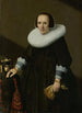 Portret Geertruyd Reael, żony Philipsa Denijs - Huygh Pietersz Voskuyl — widok dzieła