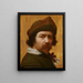 Autoportret - Huygh Pietersz Voskuyl — oprawiony obraz na ścianie