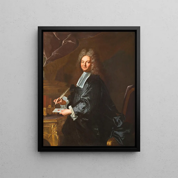 Joseph Fleuriau d'Armenonville - Hyacinthe Rigaud — oprawiony obraz na ścianie