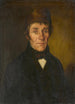 portret mężczyzny - Ignaz Weisser — oprawiony obraz na ścianie