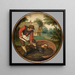 Il est trop tard pour remplir le puits après que le veau se soit noyé - Pieter Brueghel le Jeune — prezentacja dzieła na ścianie